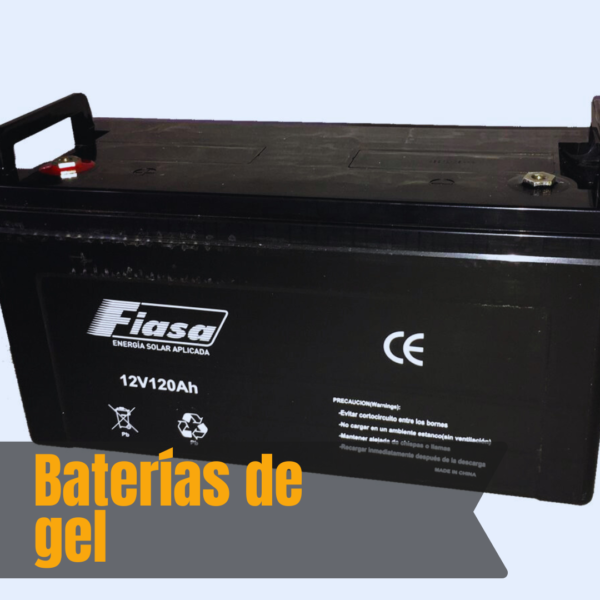 Batería De Gel Ciclo Profundo Fiasa® 120Ah