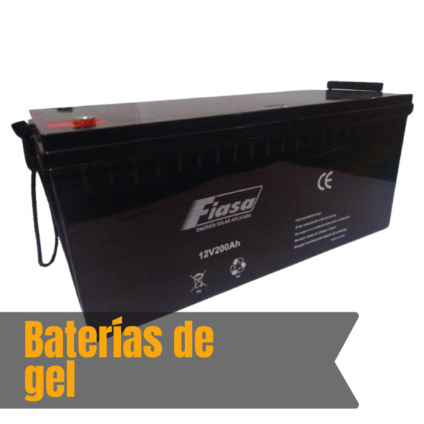 Batería De Gel Ciclo Profundo Fiasa® 200ah