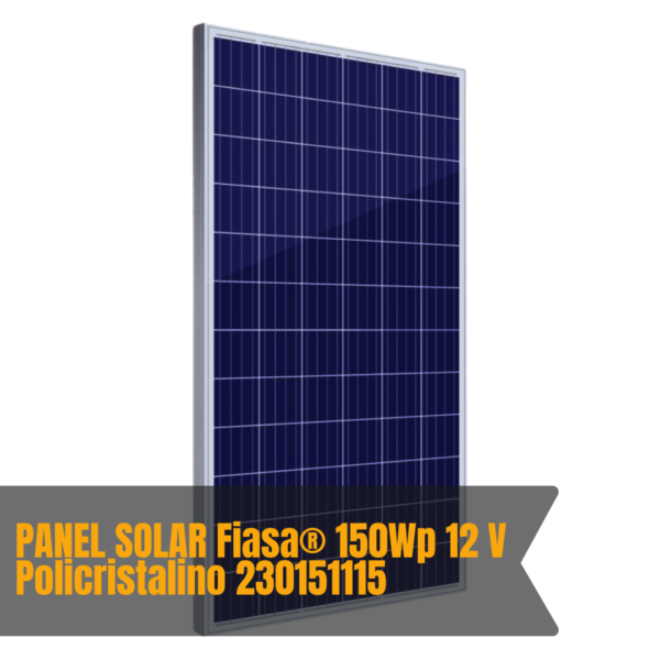 PANEL SOLAR Fiasa® 150Wp 12 V Policristalino 230151115